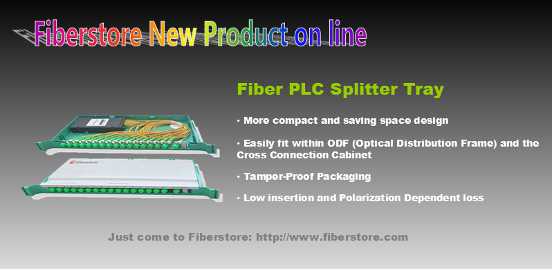 PLC splitter tray