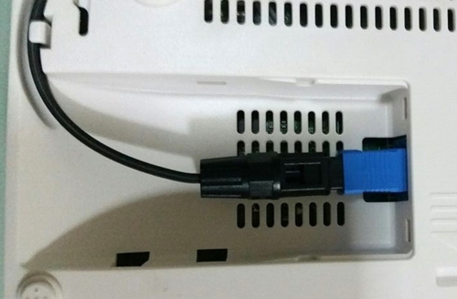optical modem with an SC port