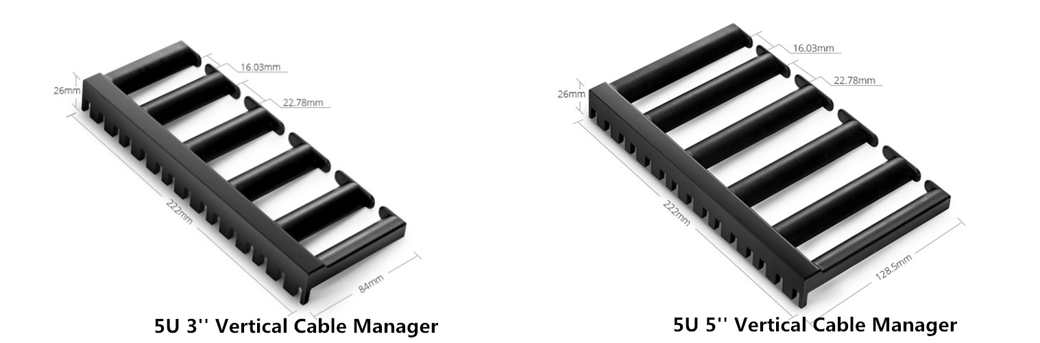 5U Vertical Cable Manager